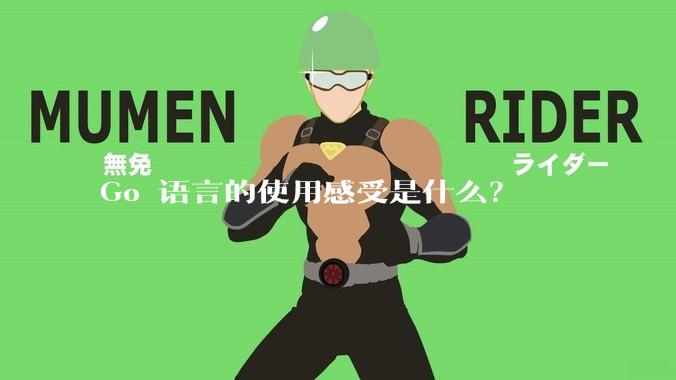 Go 语言的使用感受是什么？